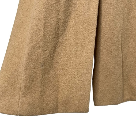 Lauren Ralph Lauren Camel Overcoat Vintage Y2K Made In USA Size 4 Petite - Picture 11 of 17